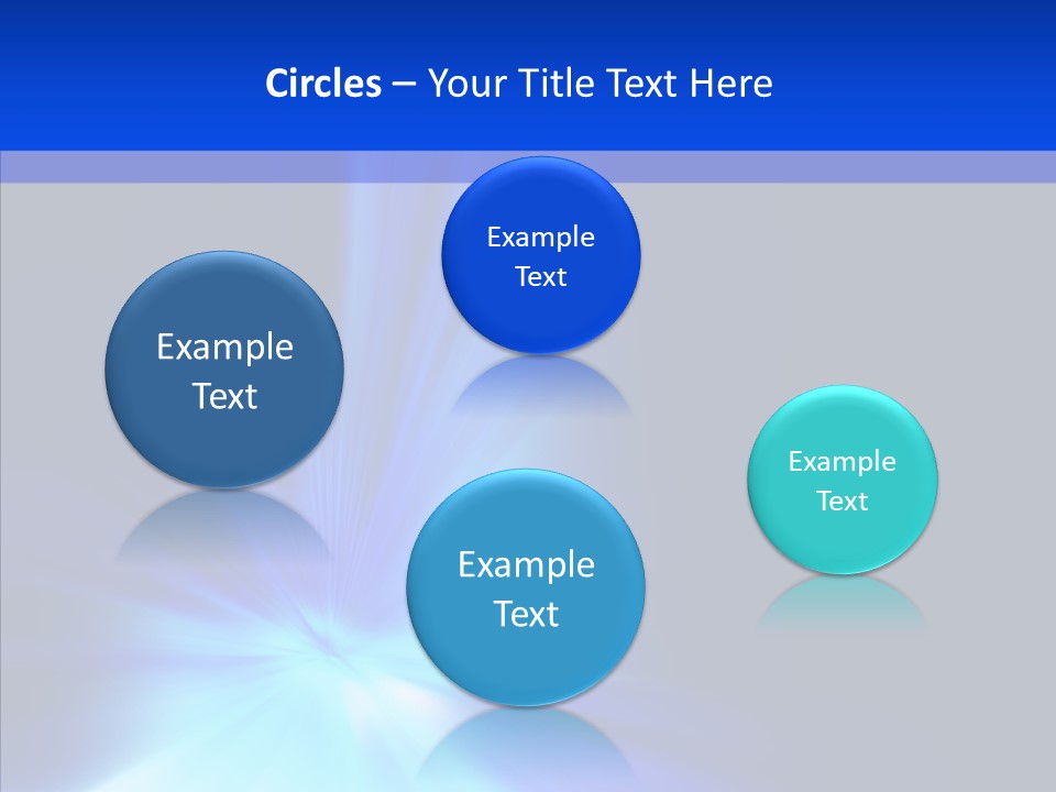 Light Backdrop Shining PowerPoint Template