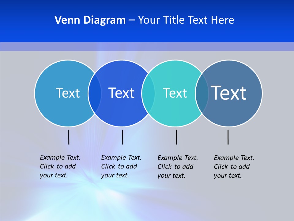 Light Backdrop Shining PowerPoint Template