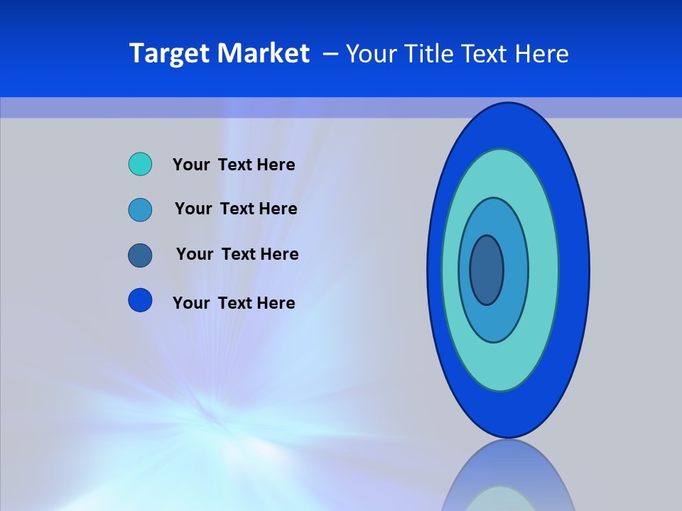 Light Backdrop Shining PowerPoint Template