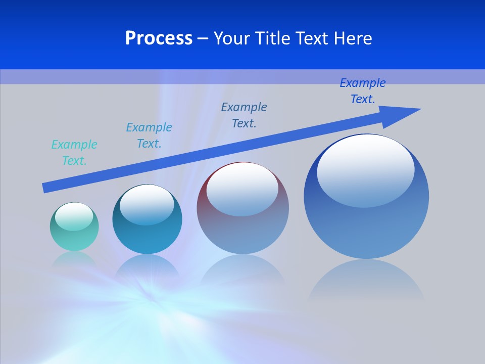 Light Backdrop Shining PowerPoint Template