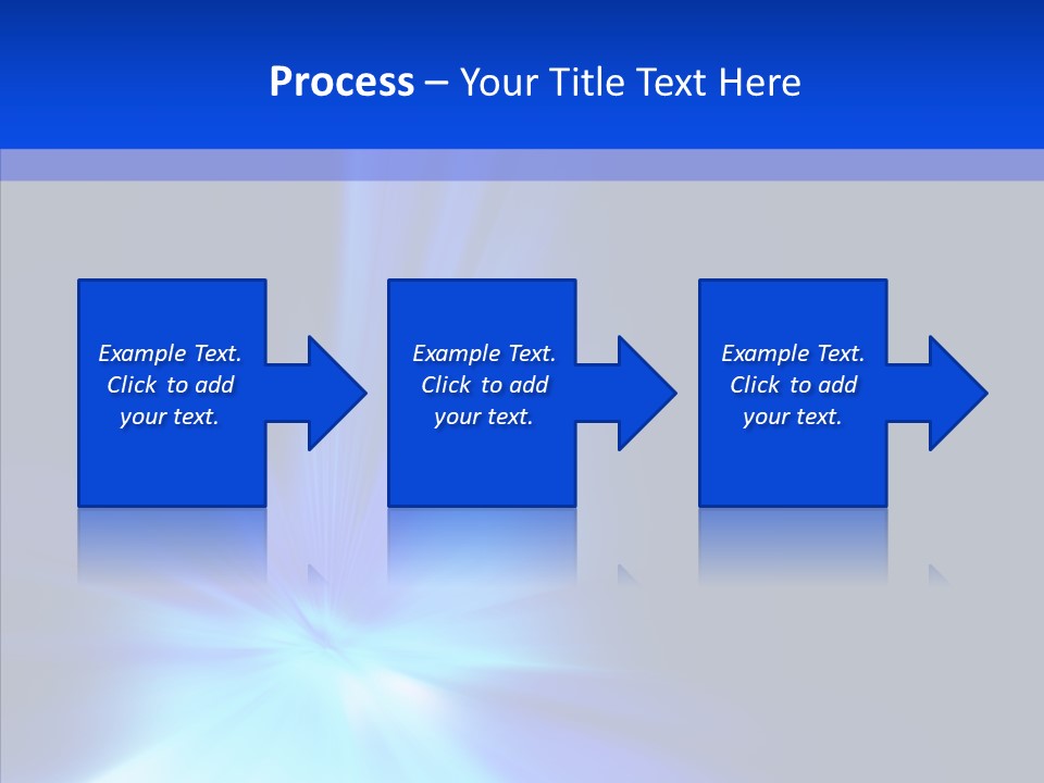 Light Backdrop Shining PowerPoint Template