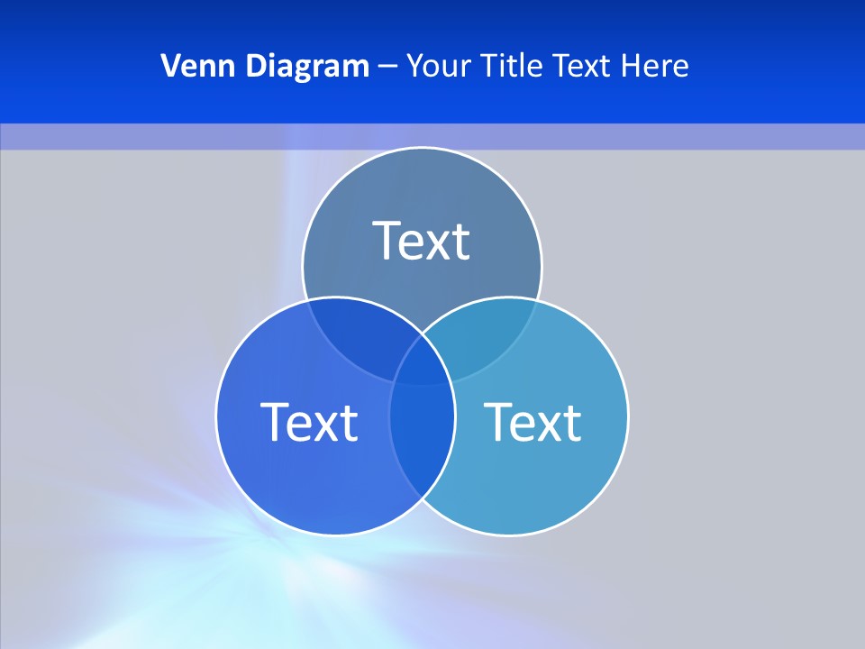 Light Backdrop Shining PowerPoint Template