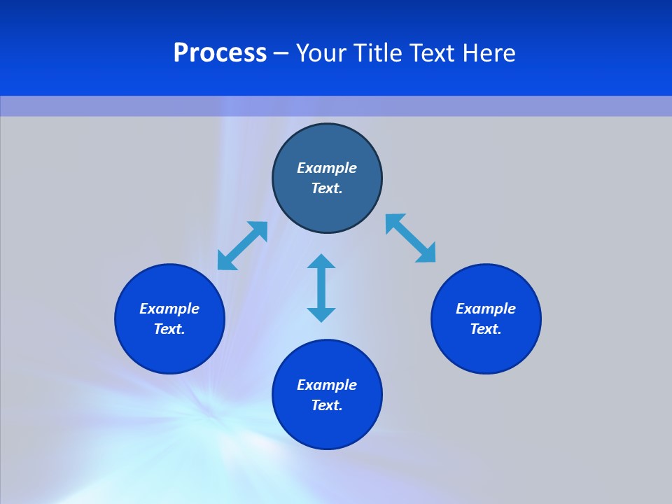 Light Backdrop Shining PowerPoint Template