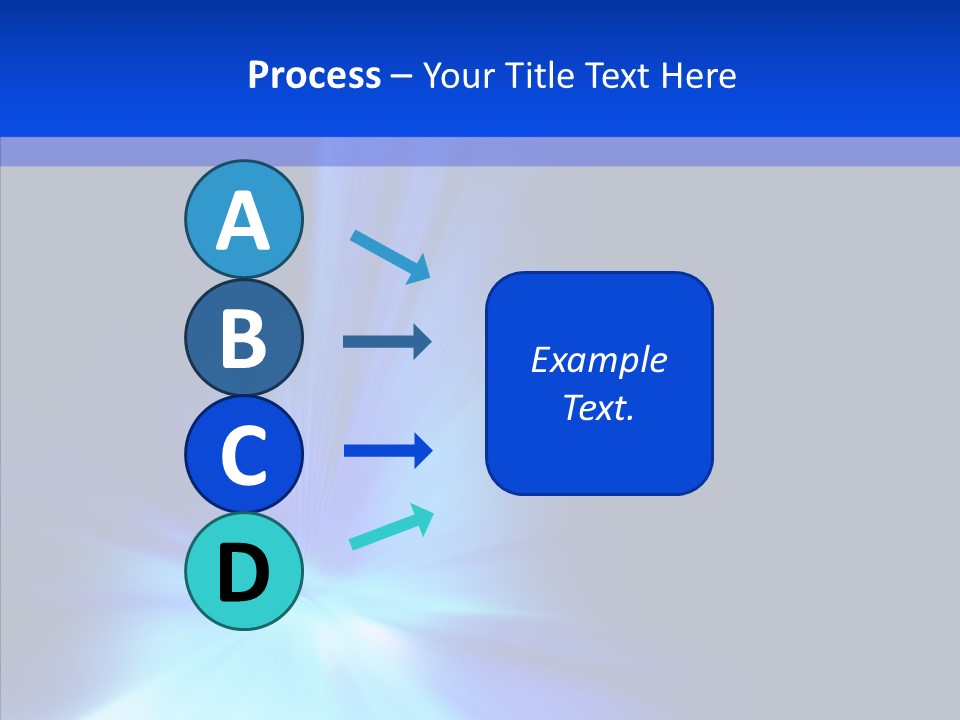 Light Backdrop Shining PowerPoint Template