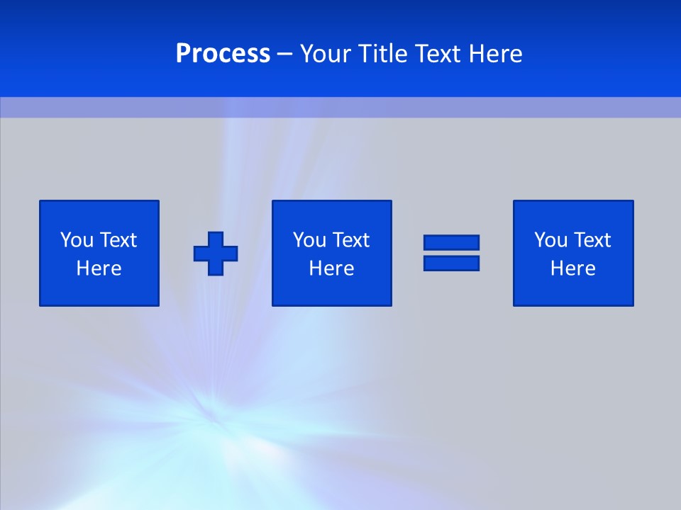 Light Backdrop Shining PowerPoint Template