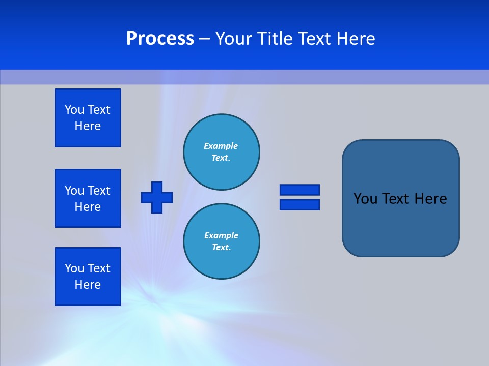 Light Backdrop Shining PowerPoint Template