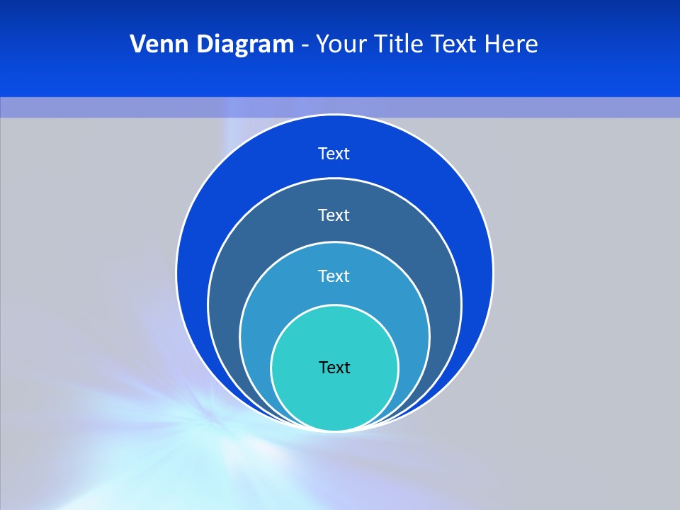 Light Backdrop Shining PowerPoint Template