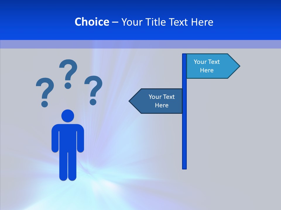 Light Backdrop Shining PowerPoint Template