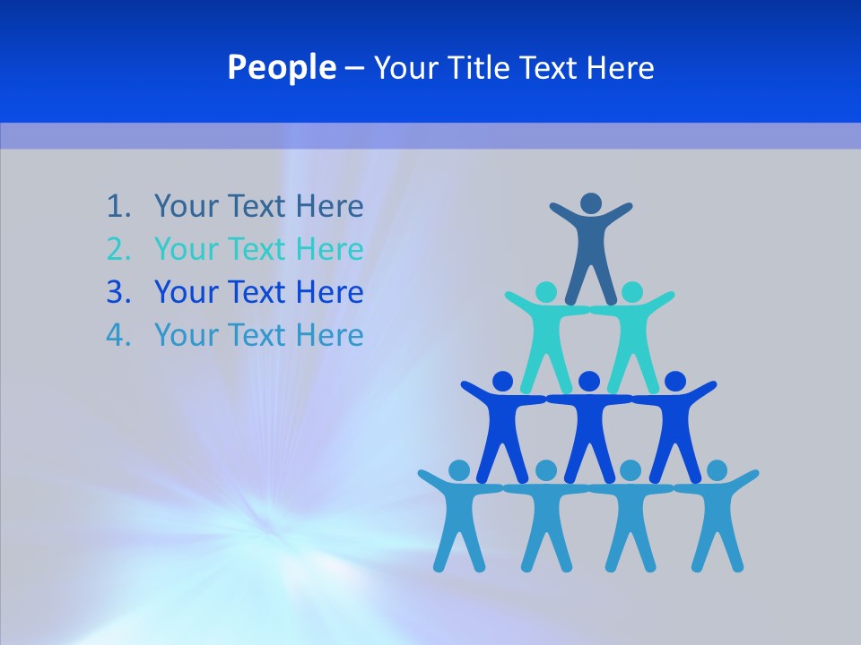 Light Backdrop Shining PowerPoint Template