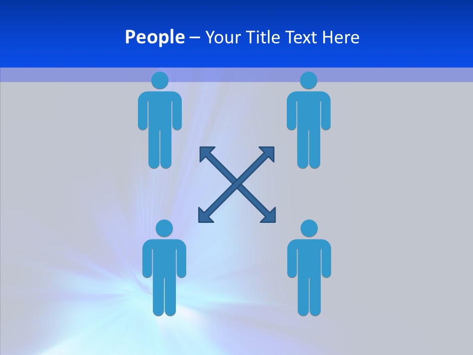 Light Backdrop Shining PowerPoint Template