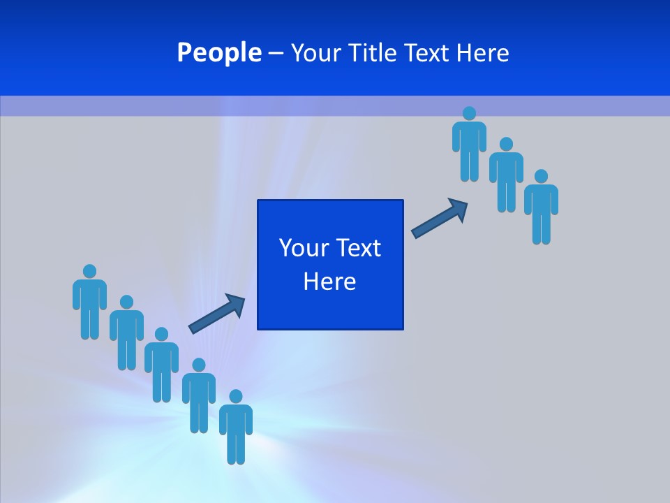 Light Backdrop Shining PowerPoint Template