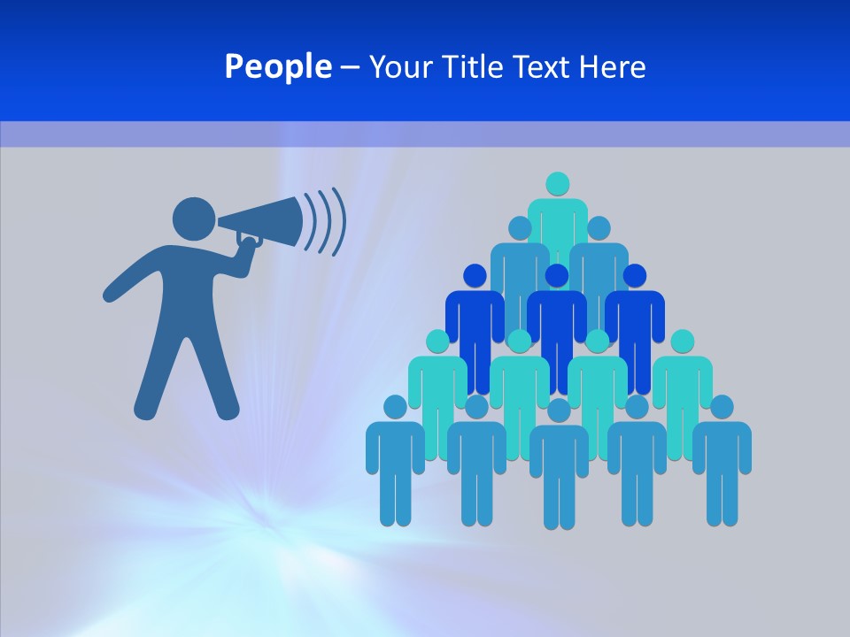 Light Backdrop Shining PowerPoint Template