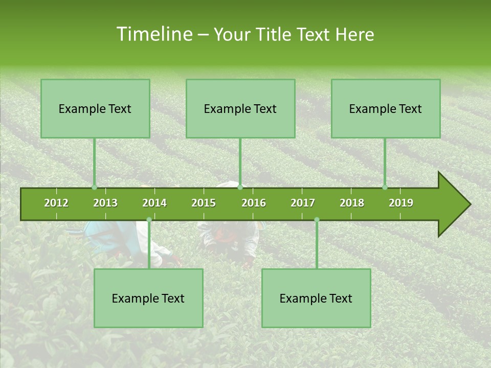 Nature Pluck China PowerPoint Template