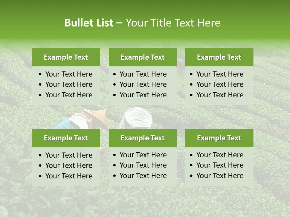 Nature Pluck China PowerPoint Template