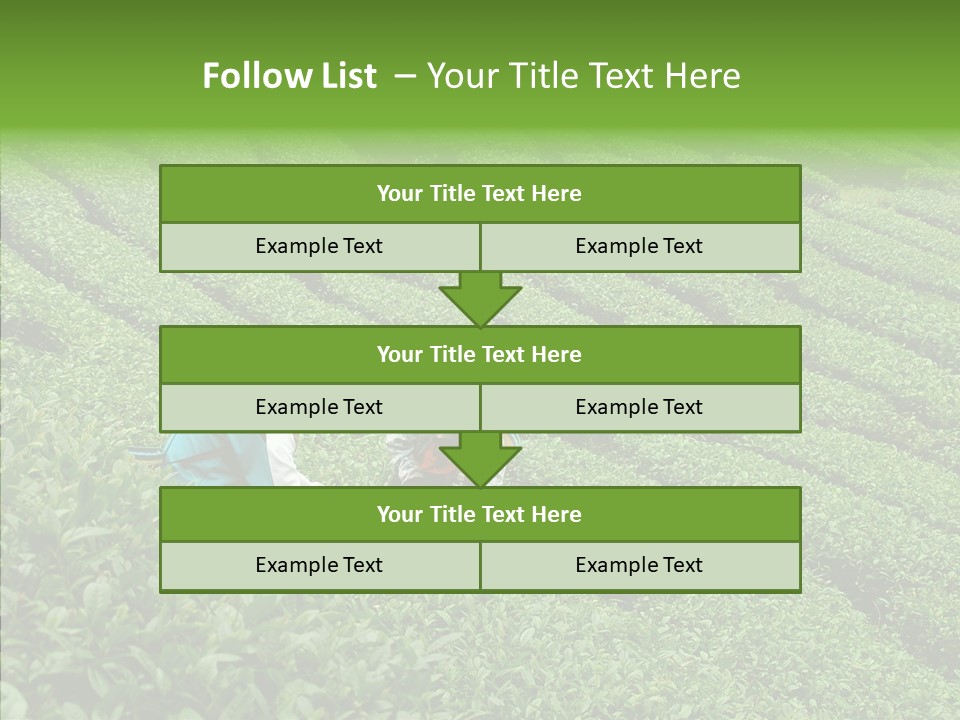 Nature Pluck China PowerPoint Template