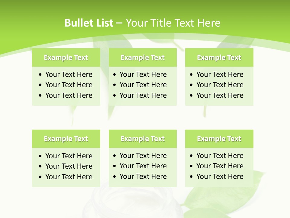 Hygiene Dermatologist Creamy PowerPoint Template