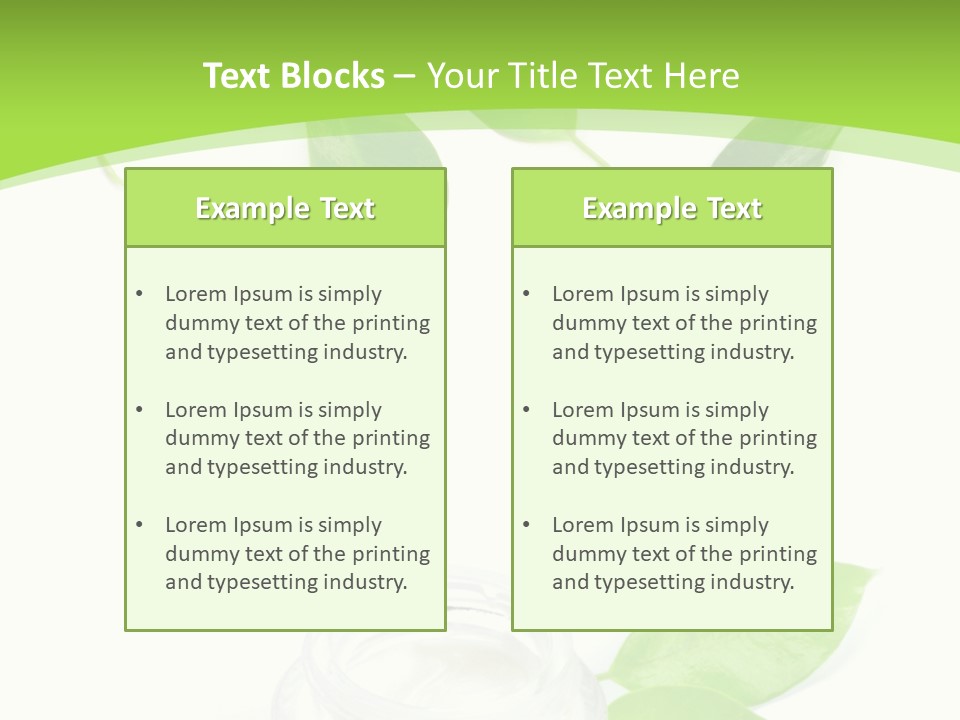 Hygiene Dermatologist Creamy PowerPoint Template
