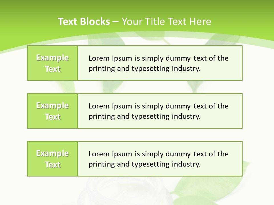 Hygiene Dermatologist Creamy PowerPoint Template