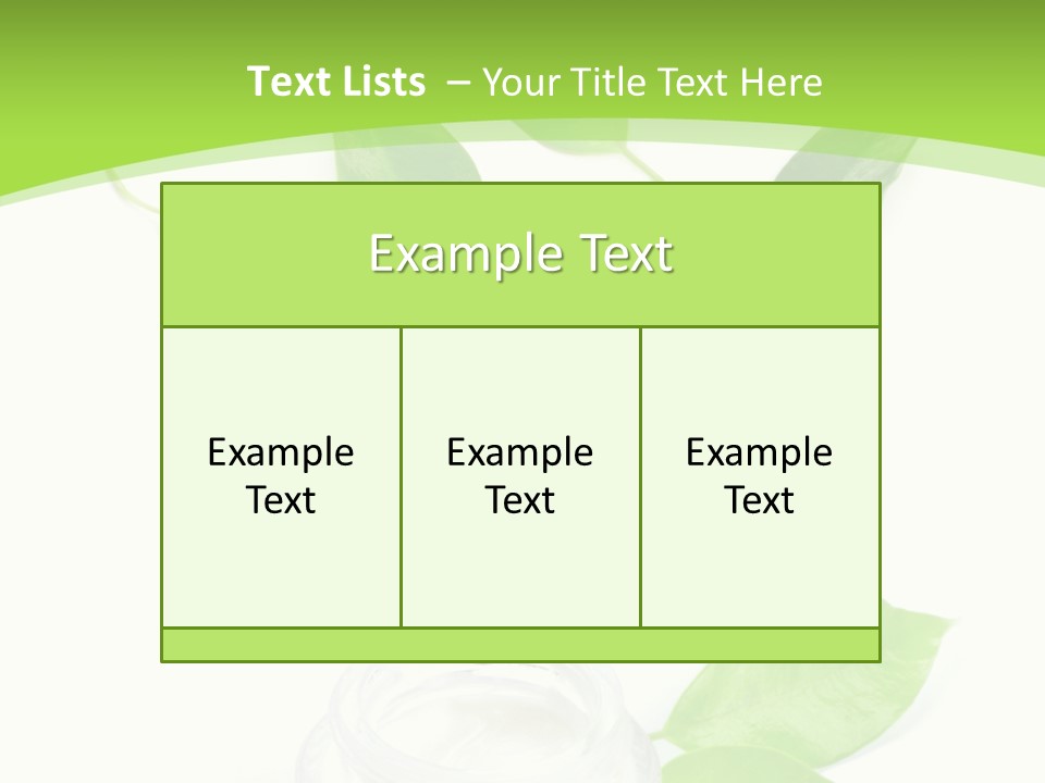Hygiene Dermatologist Creamy PowerPoint Template