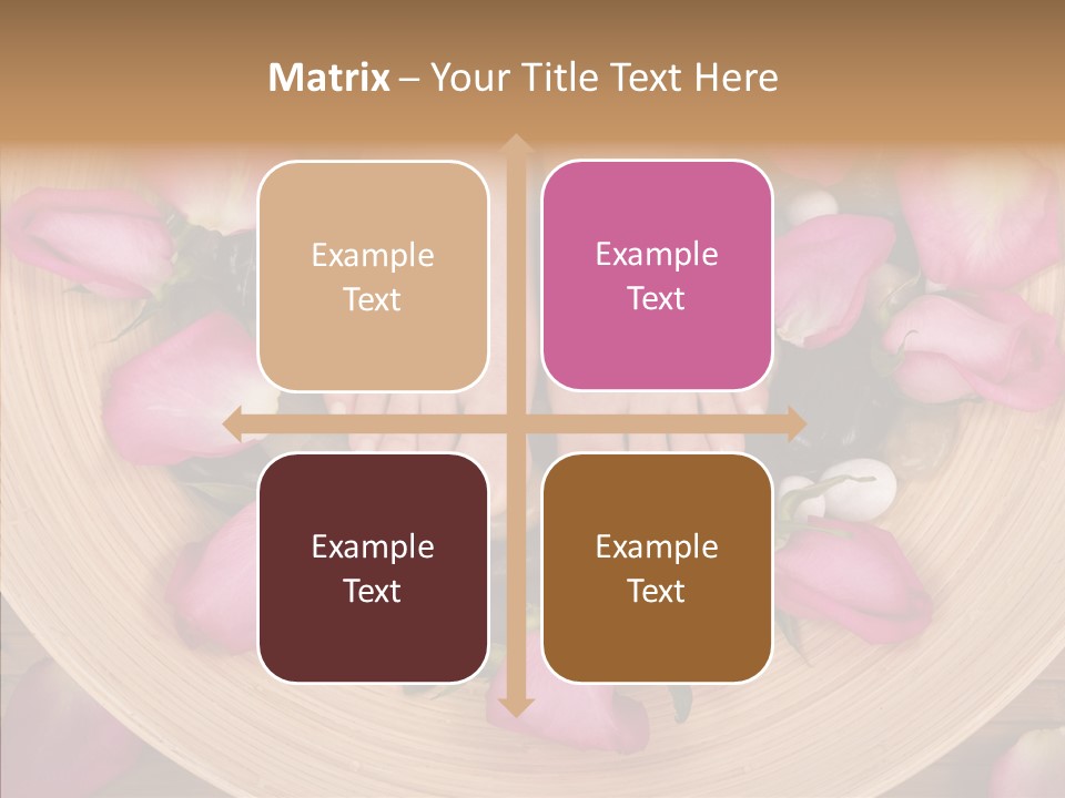 Women Bare Botanical PowerPoint Template