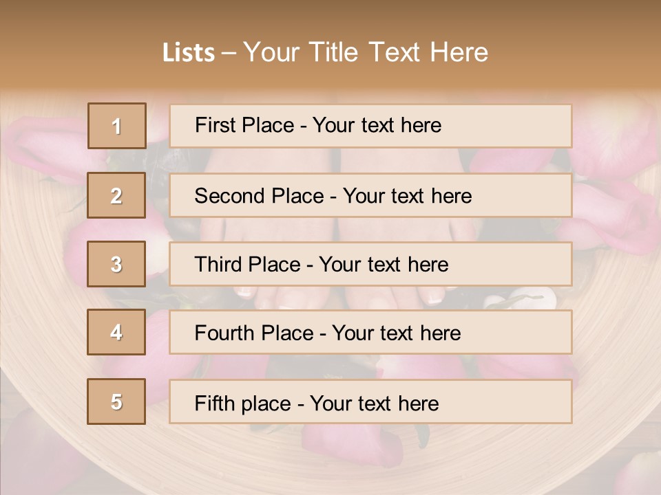 Women Bare Botanical PowerPoint Template