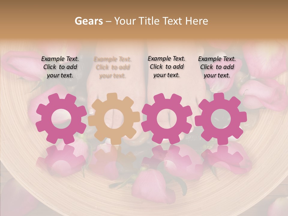 Women Bare Botanical PowerPoint Template