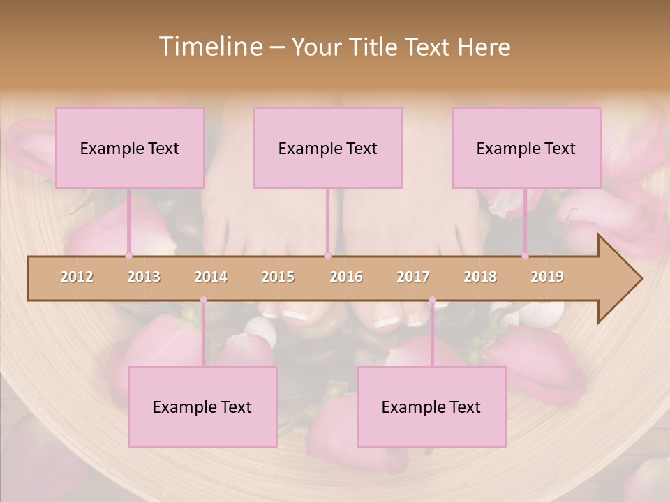 Women Bare Botanical PowerPoint Template