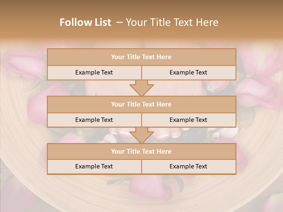 Women Bare Botanical PowerPoint Template