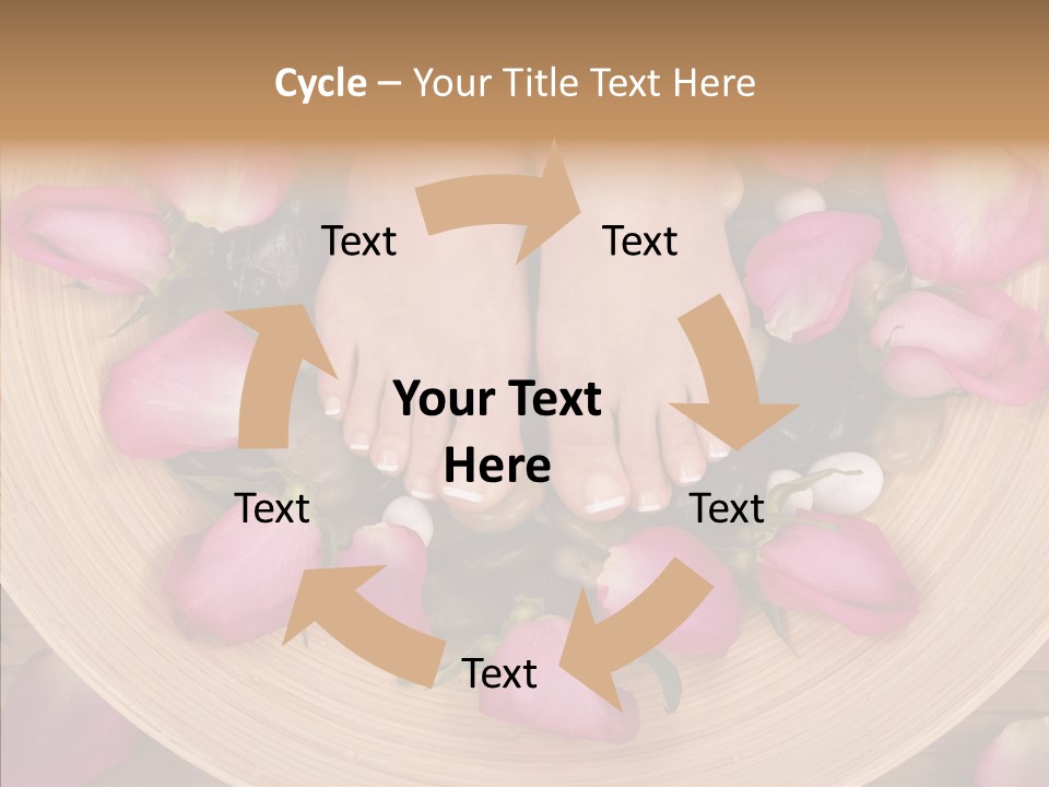 Women Bare Botanical PowerPoint Template