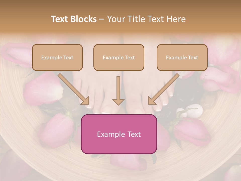 Women Bare Botanical PowerPoint Template