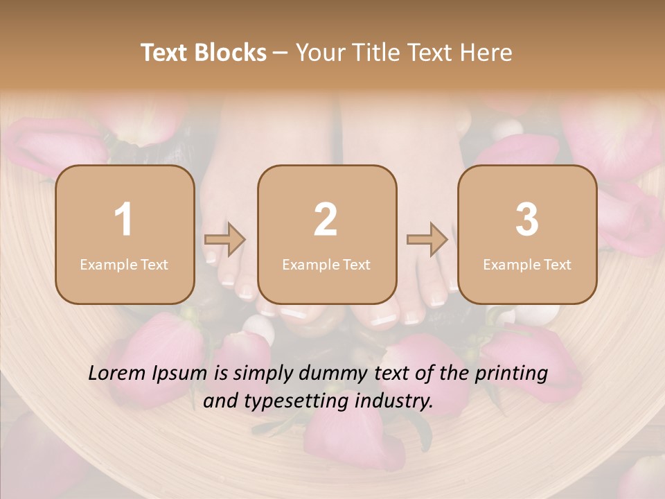 Women Bare Botanical PowerPoint Template