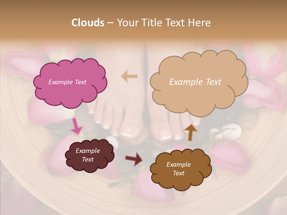 Women Bare Botanical PowerPoint Template
