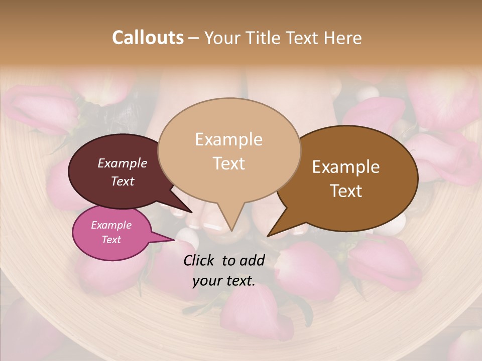 Women Bare Botanical PowerPoint Template