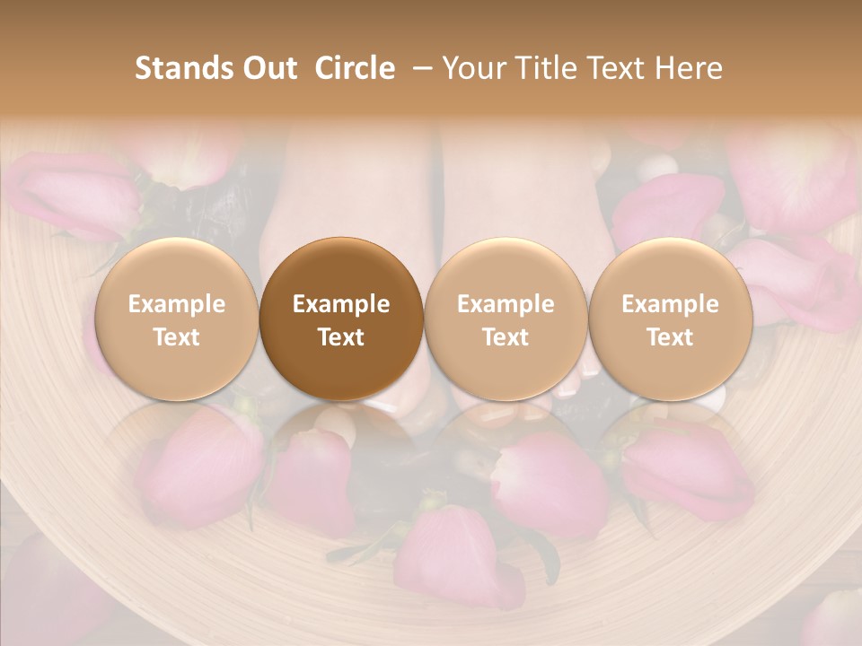 Women Bare Botanical PowerPoint Template