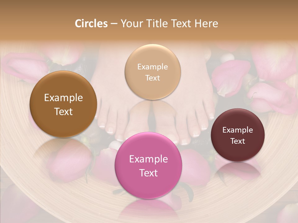 Women Bare Botanical PowerPoint Template