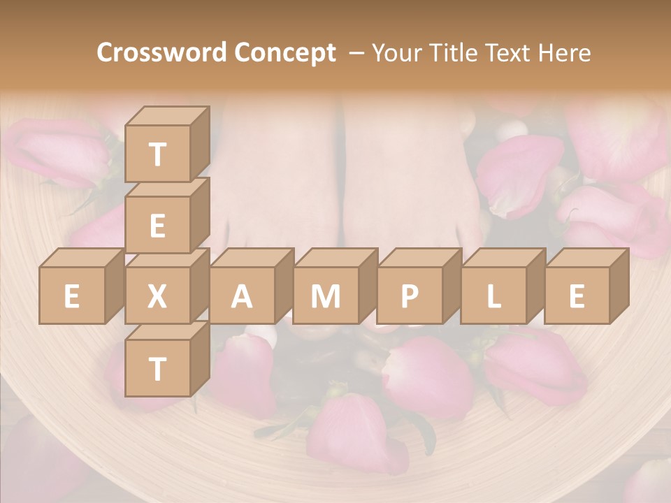 Women Bare Botanical PowerPoint Template