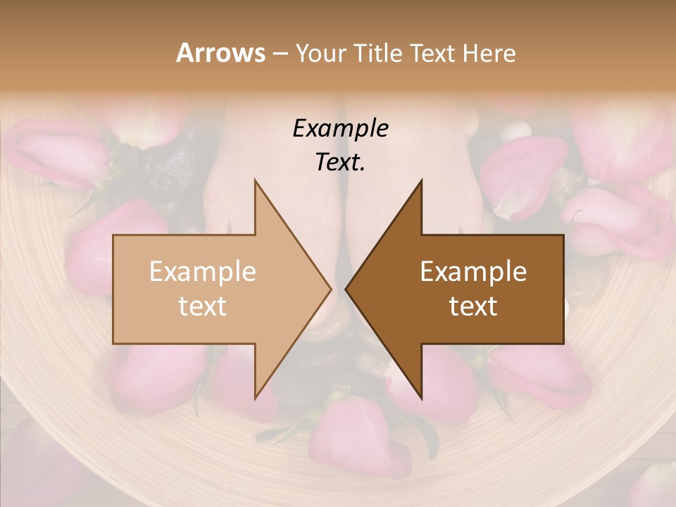 Women Bare Botanical PowerPoint Template