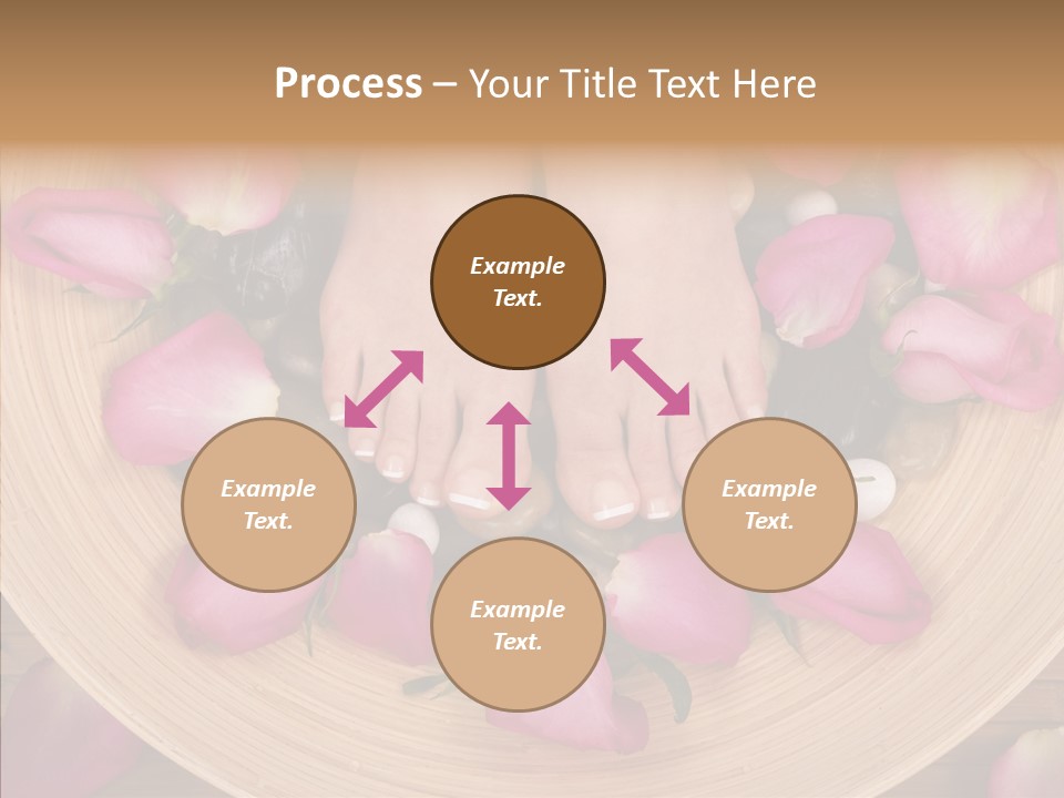 Women Bare Botanical PowerPoint Template