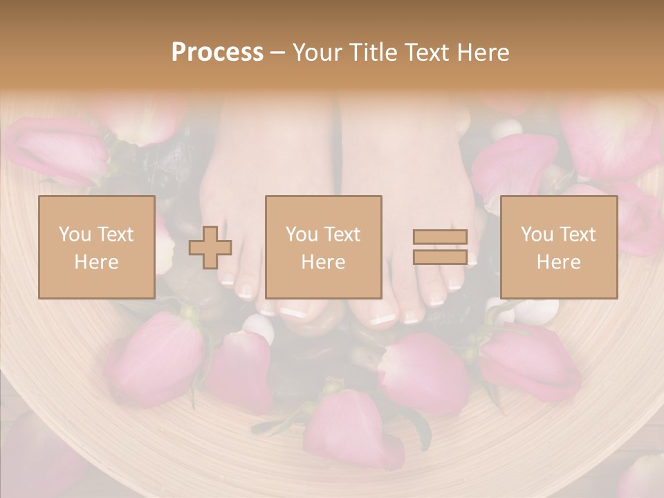 Women Bare Botanical PowerPoint Template