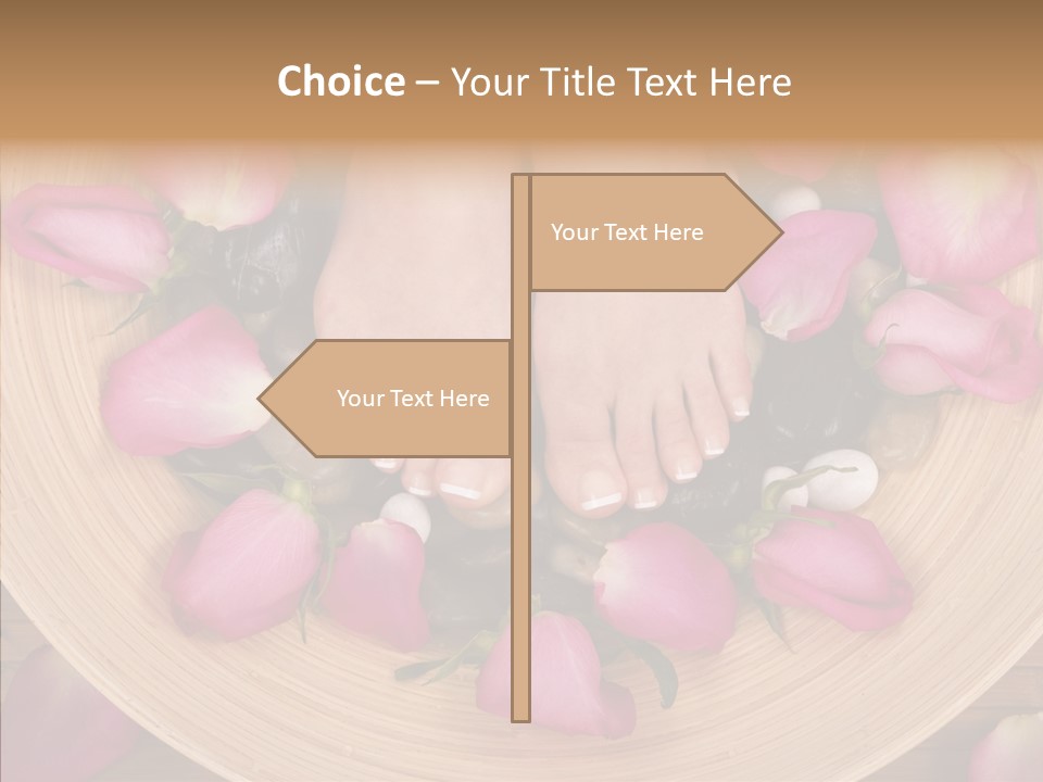 Women Bare Botanical PowerPoint Template