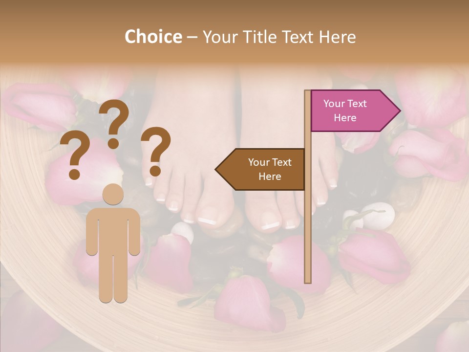 Women Bare Botanical PowerPoint Template