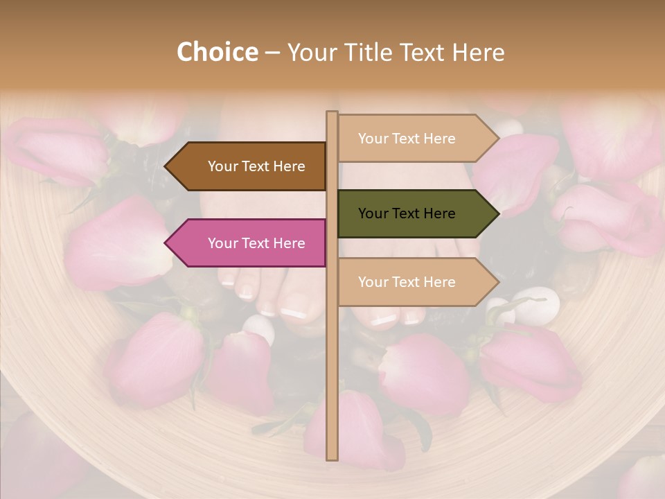 Women Bare Botanical PowerPoint Template