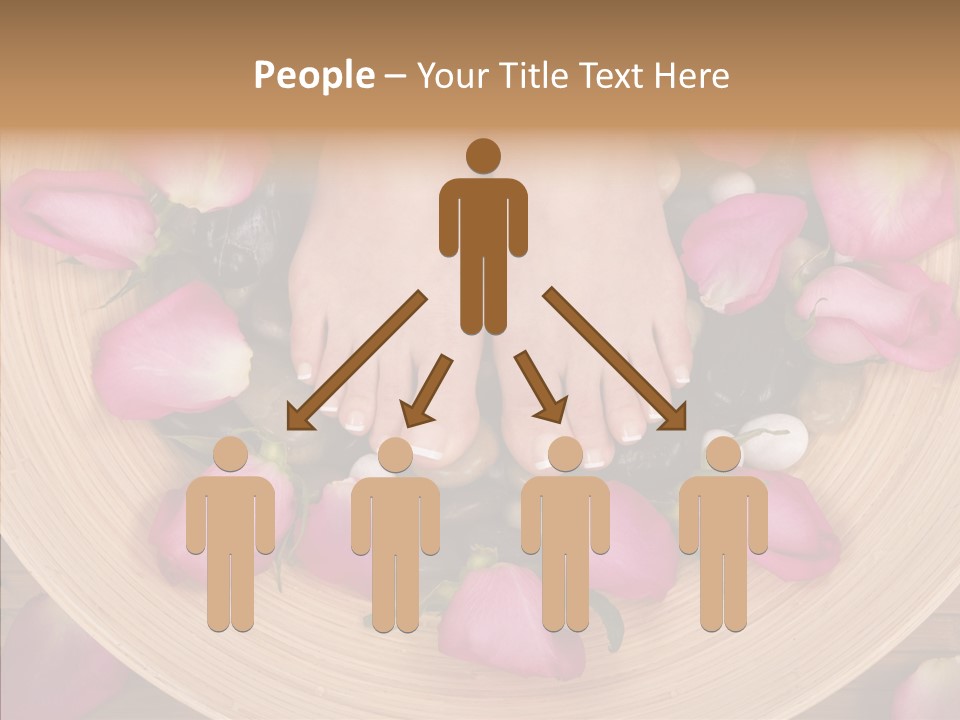 Women Bare Botanical PowerPoint Template