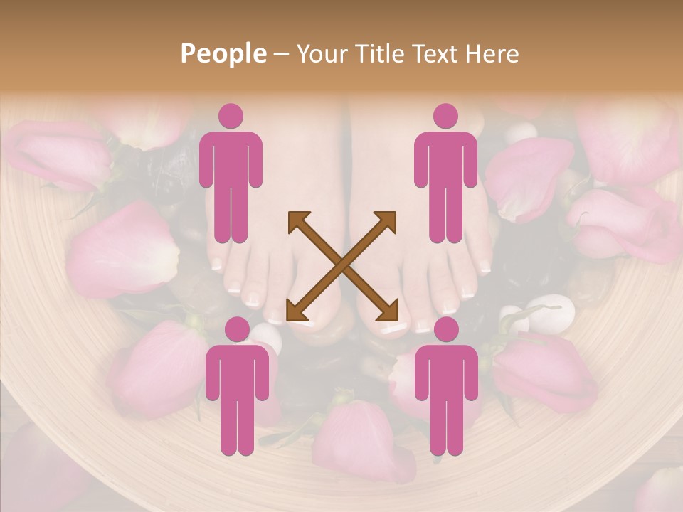 Women Bare Botanical PowerPoint Template