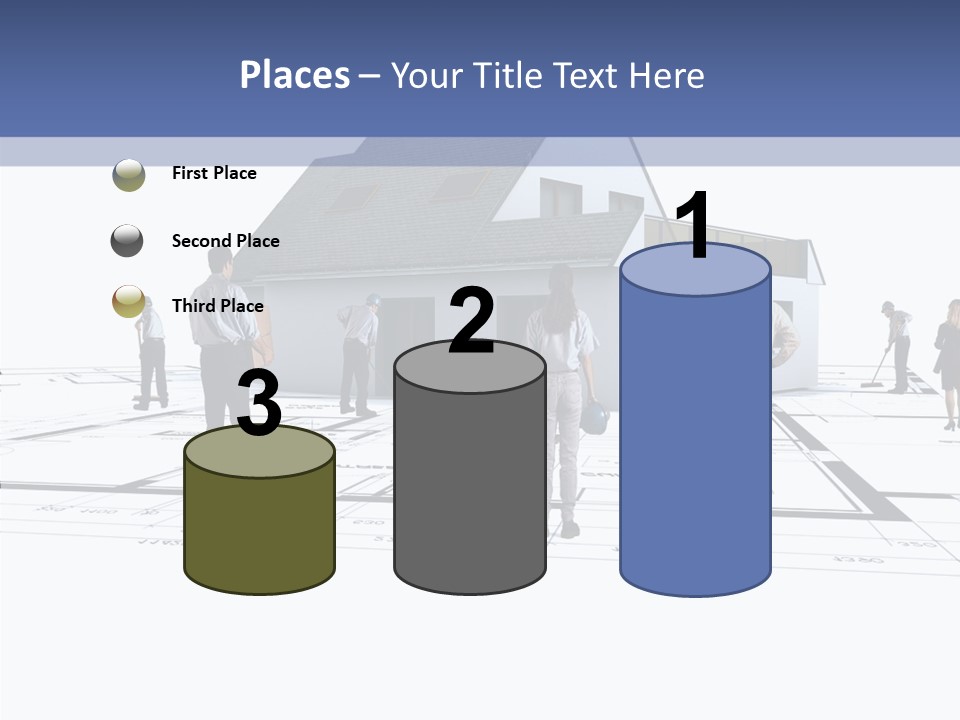 Abstract Architecture Maquette PowerPoint Template