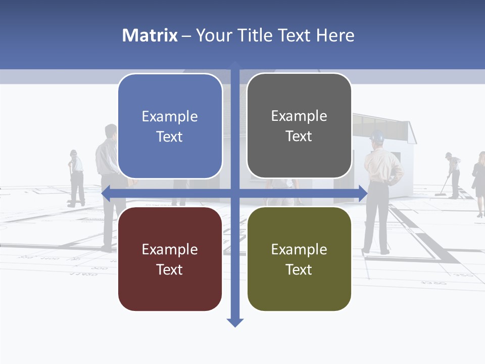 Abstract Architecture Maquette PowerPoint Template