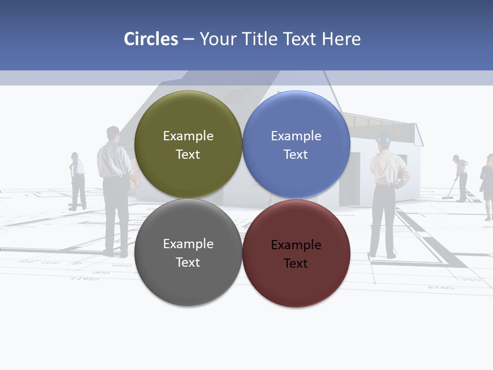 Abstract Architecture Maquette PowerPoint Template