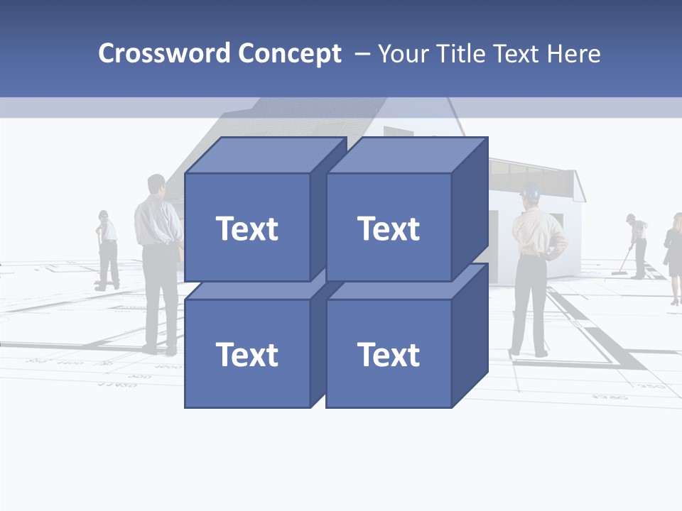 Abstract Architecture Maquette PowerPoint Template