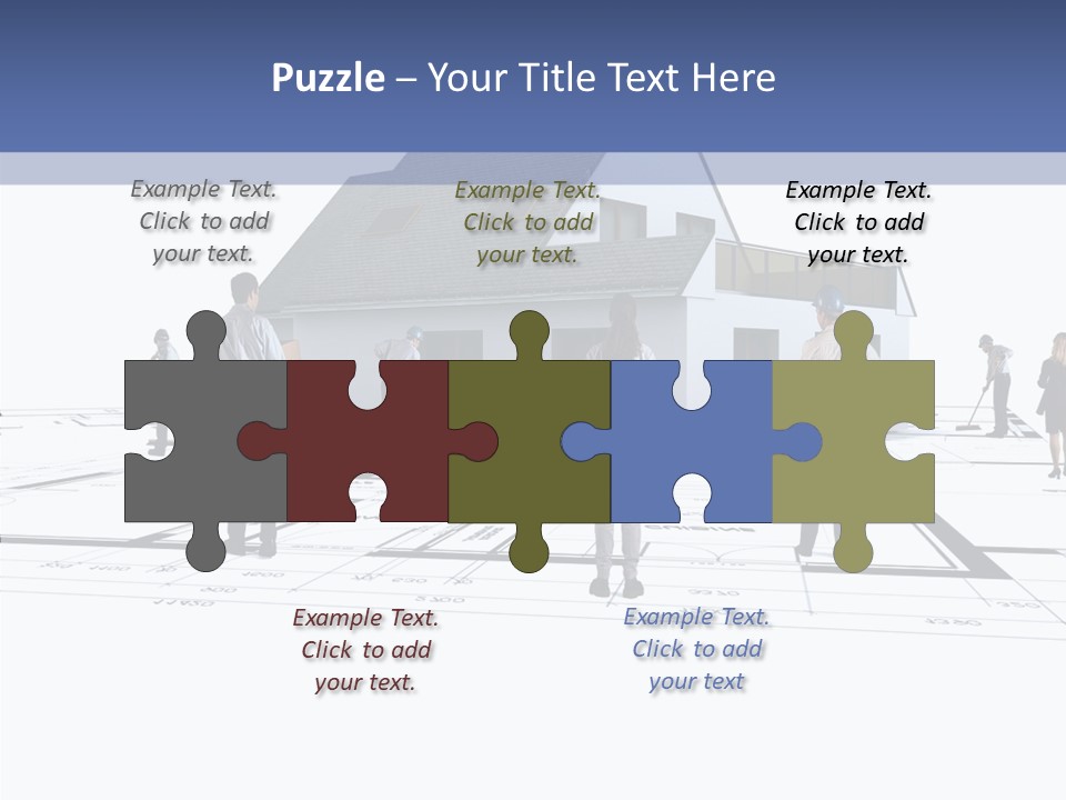 Abstract Architecture Maquette PowerPoint Template