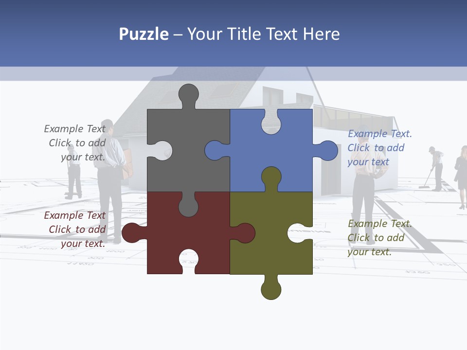 Abstract Architecture Maquette PowerPoint Template